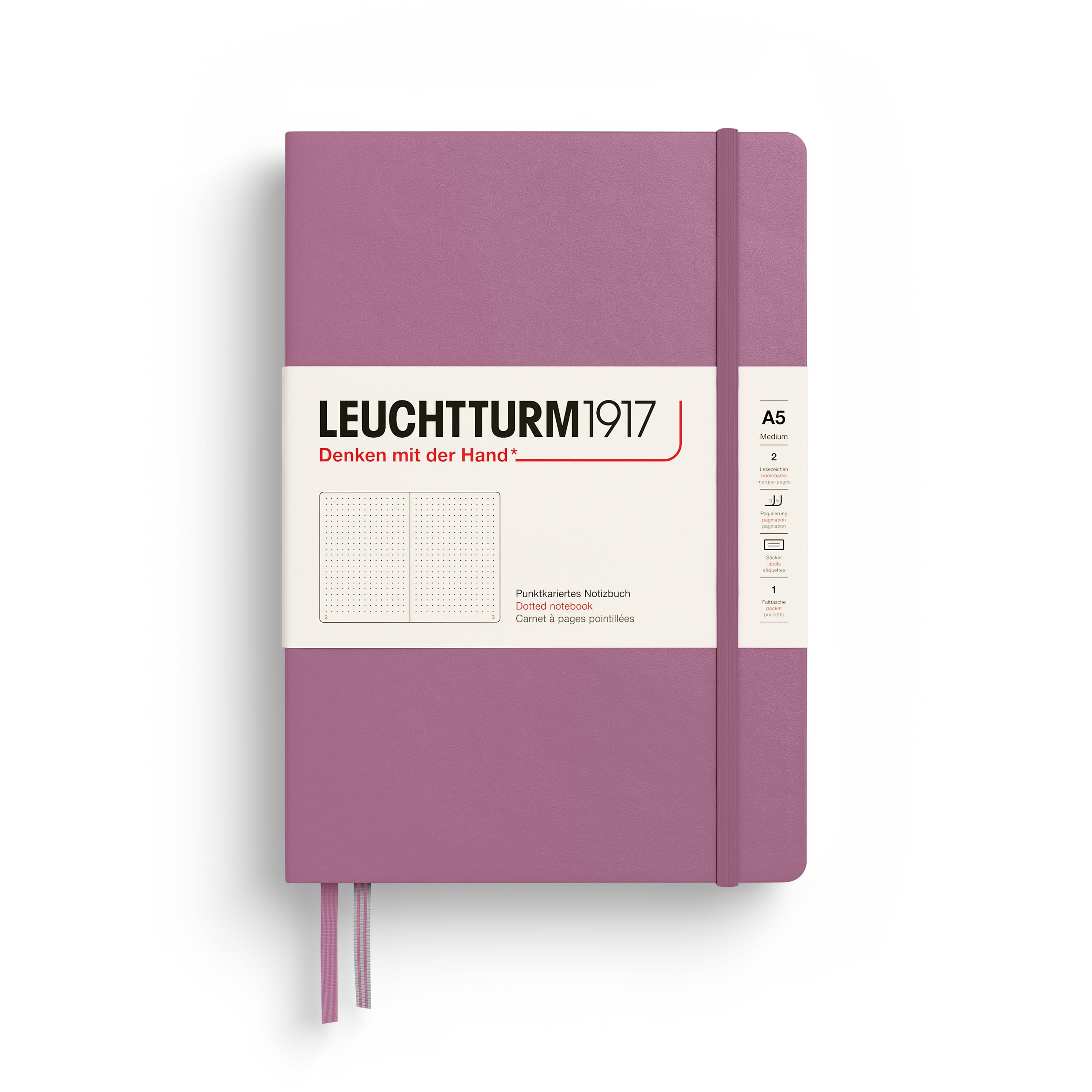 Amazon.com : LEUCHTTURM1917 - Notebook Hardcover Medium A5-251